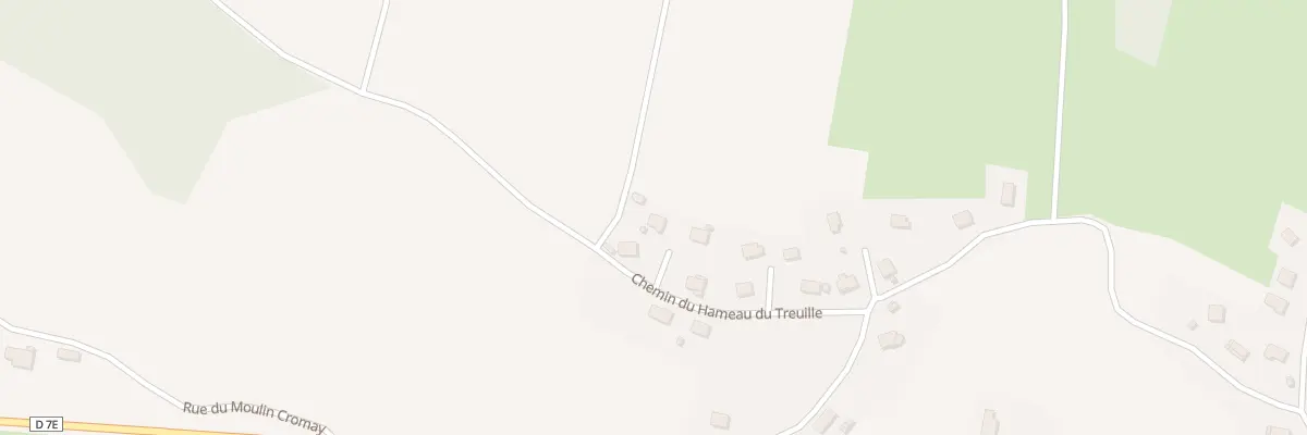 Plan du 1 Imp des Bruyeres à Abbenans