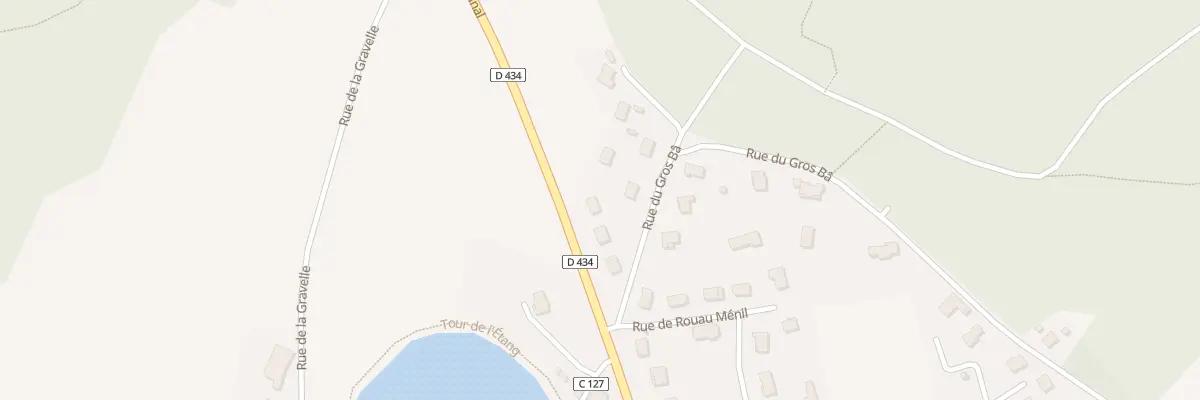 Plan du 1294 Rue d’Epinal à Dounoux