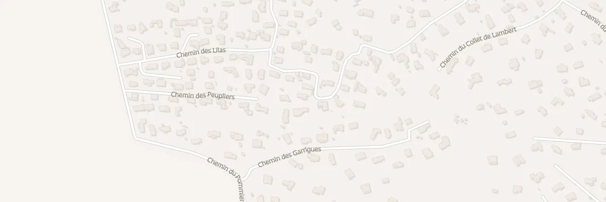 Plan du 425 Che des Mimosas à Vidauban