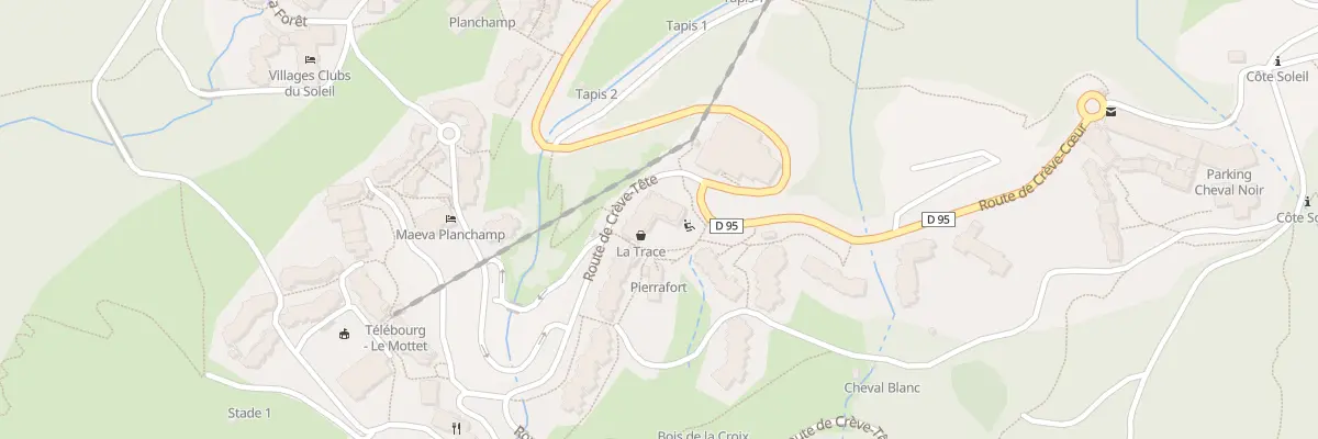 Plan du 22 Rte de Creve - Coeur aux Avanchers-Valmorel