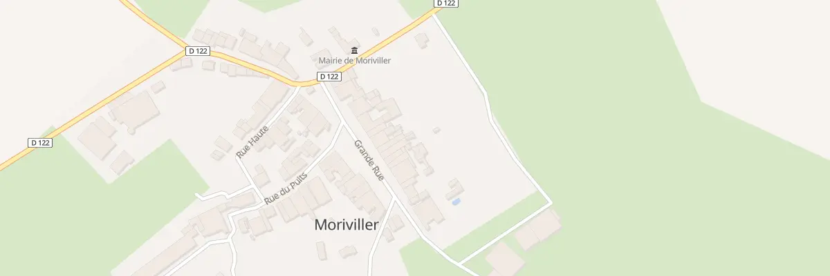 Plan du 11 Grande Rue à Moriviller