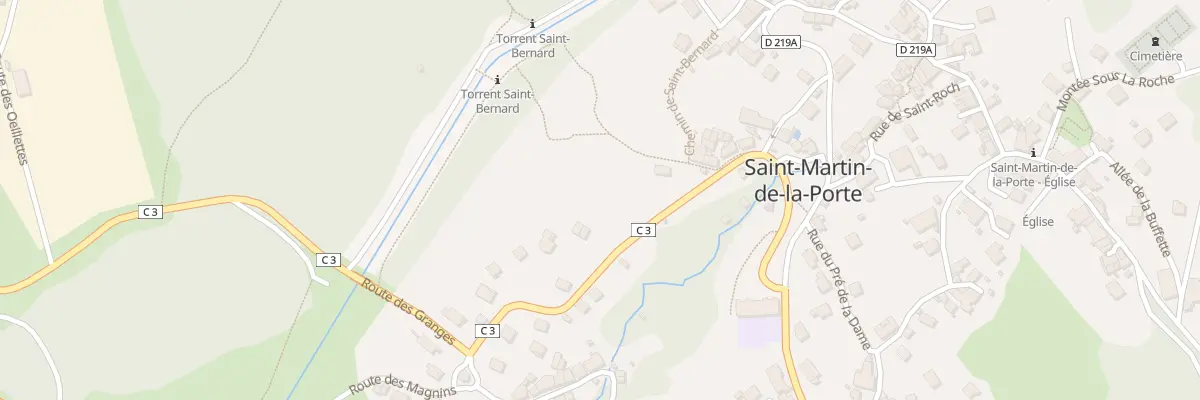 Plan du 260 Rte de la Salette à Saint-Martin-de-la-Porte