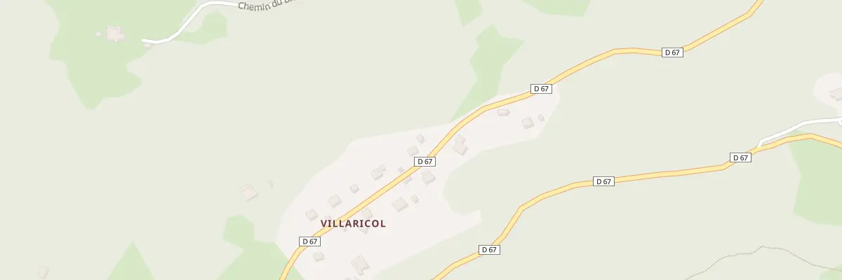 Plan du 5047 Villaricol à Queige