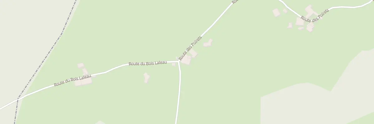 Plan du 1 Rte des Poirets à Esboz-Brest