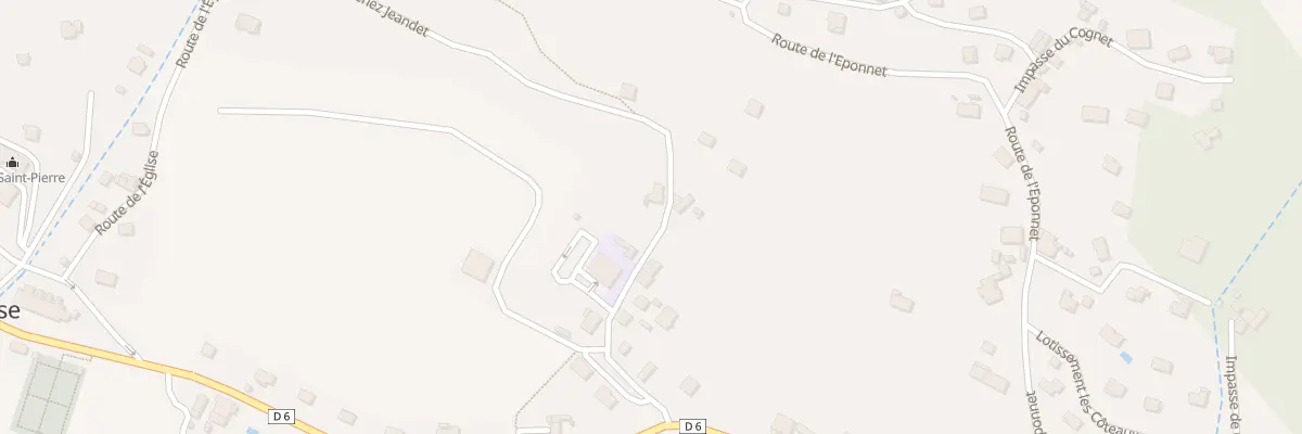 Plan du 209 Rte de chez Jeandet à Ayse