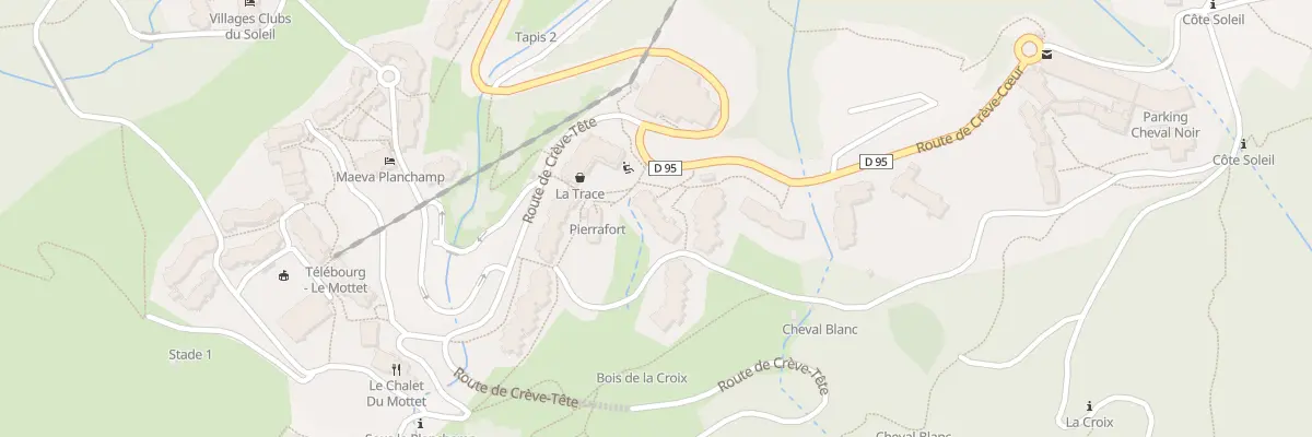 Plan du 46 Rte de Creve - Coeur aux Avanchers-Valmorel