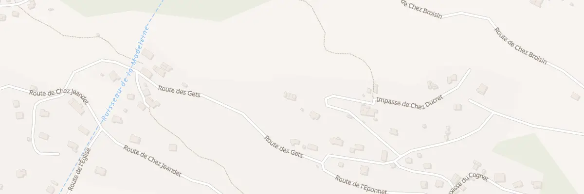 Plan du 169 Imp chez Ducret à Ayse