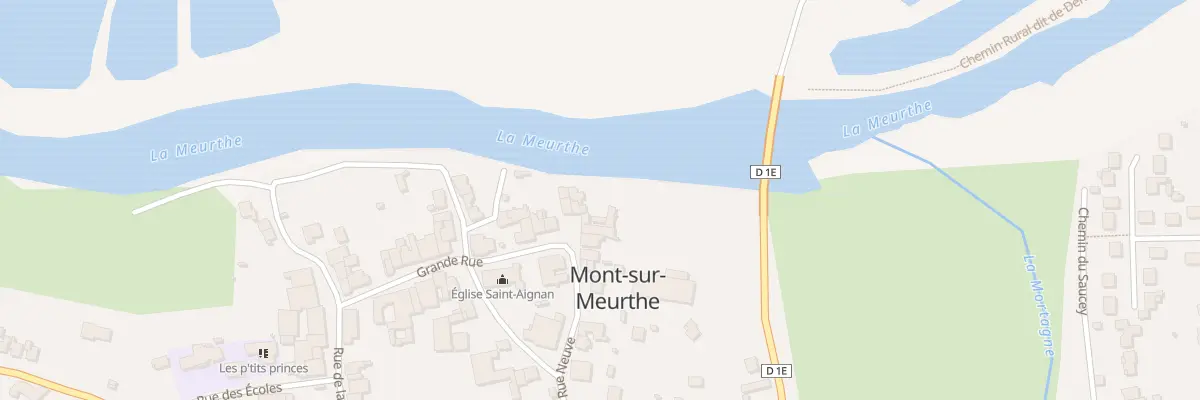 Plan du 23 Rue Neuve à Mont-sur-Meurthe