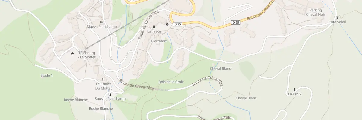 Plan du 64 Rte de Creve - Coeur aux Avanchers-Valmorel