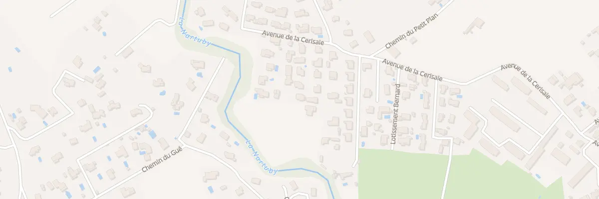 Plan du 923 Av de la Cerisaie à Draguignan