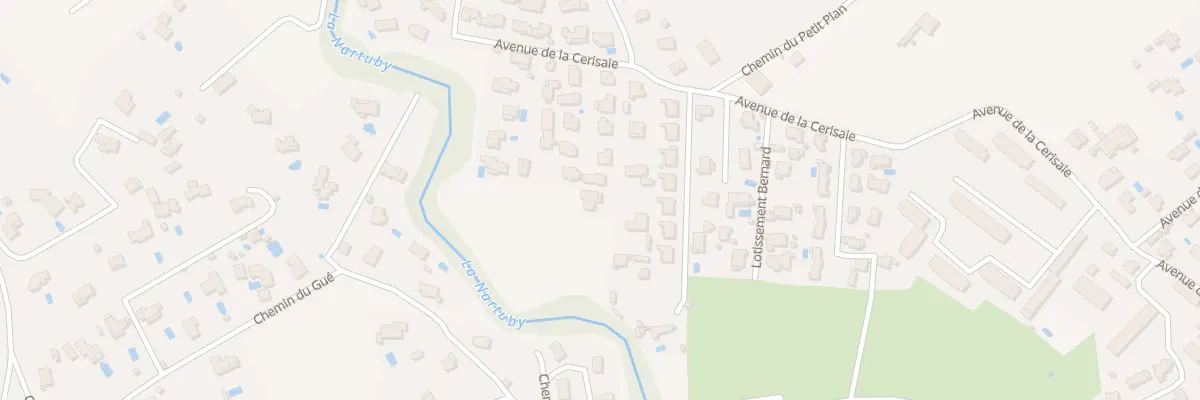 Plan du 895 Av de la Cerisaie à Draguignan