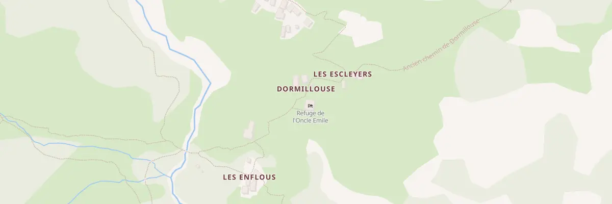 Plan du 5182 Les Escleyers à Freissinières