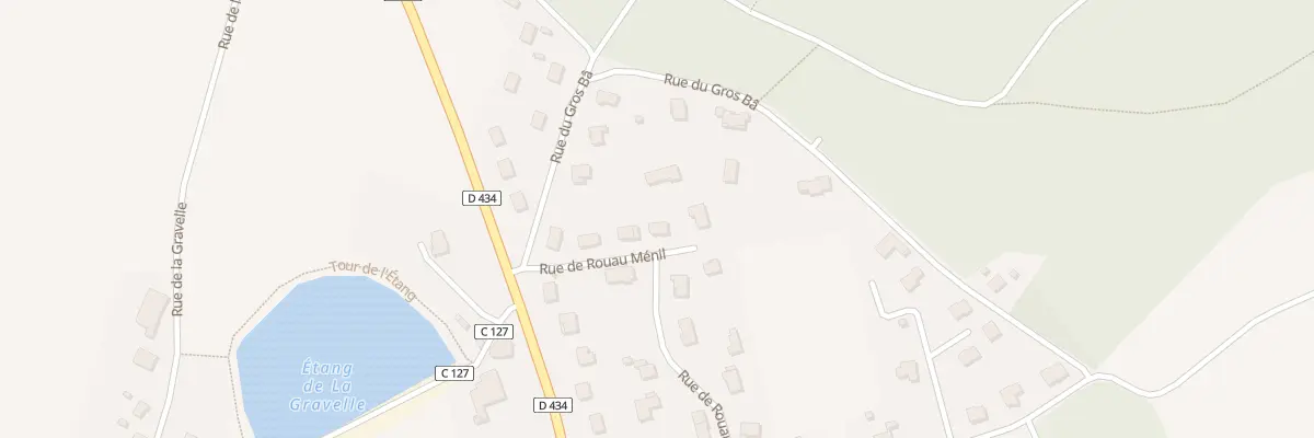 Plan du 95 Rue de Rouau Ménil à Dounoux