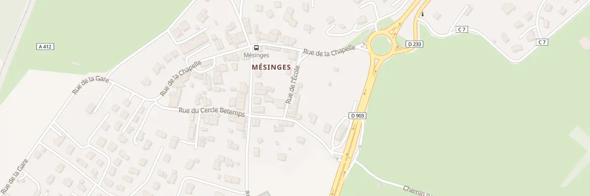 Plan du 81 Rue de l’école à Allinges
