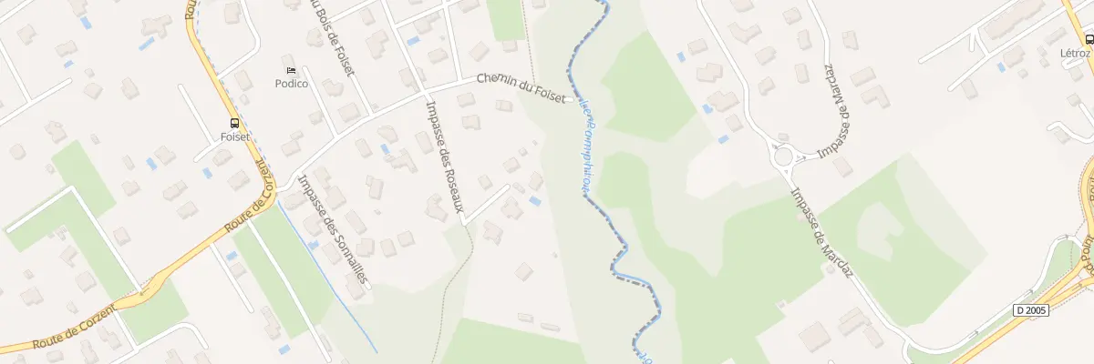 Plan du 9 Che de l’Amphion à Anthy-sur-Léman