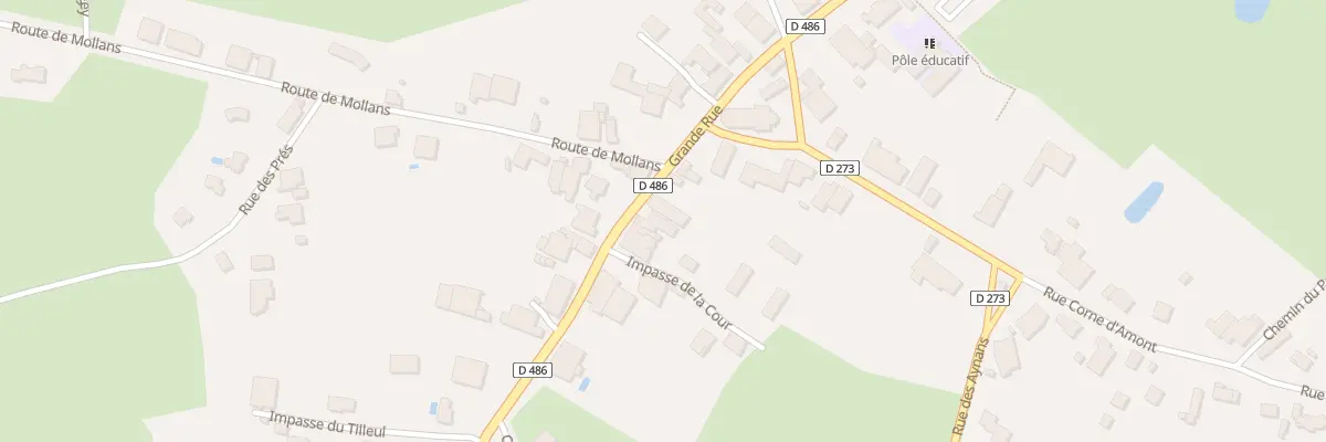 Plan du 53 Gr Grande Rue à Vy-lès-Lure