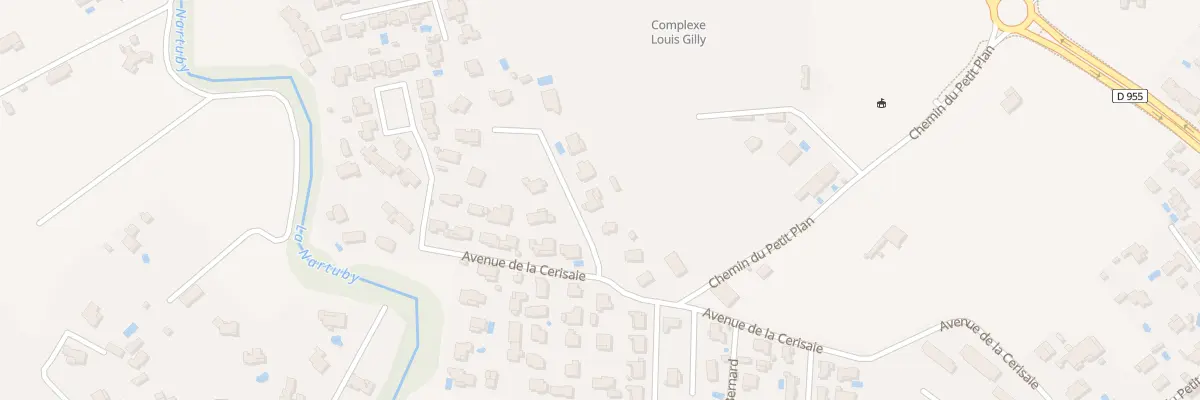 Plan du 890 Av de la Cerisaie à Draguignan