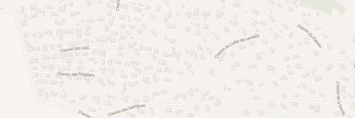 Plan du 257 Che des Mimosas à Vidauban
