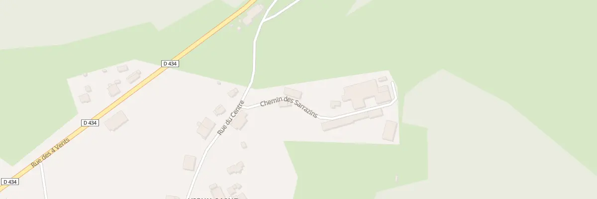 Plan du 3 Rue du Centre à Épinal