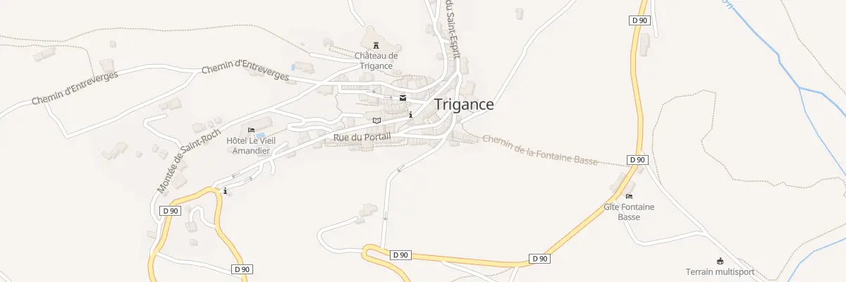 Plan du 5231 Rue de la Bote à Trigance