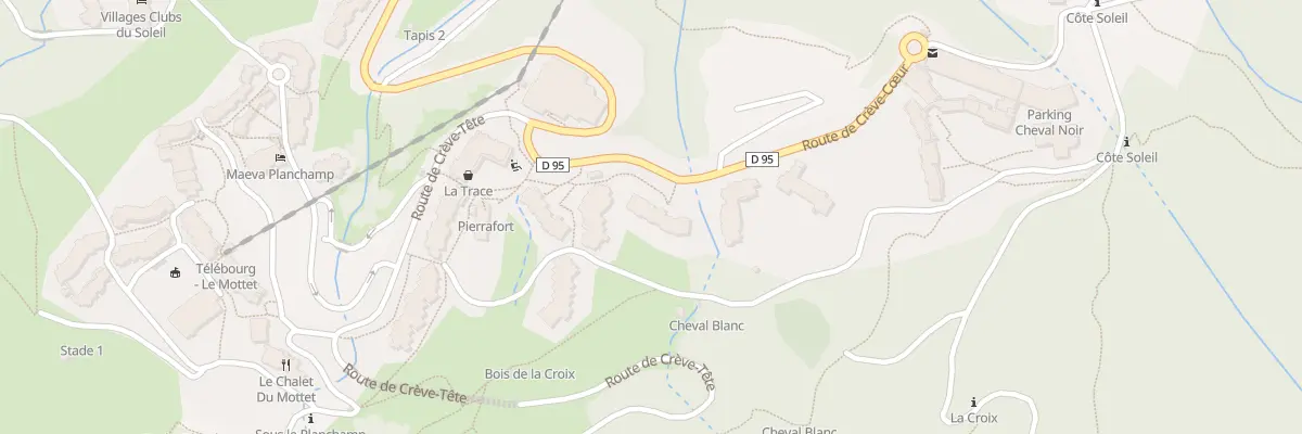 Plan du 146 Rte de Creve - Coeur aux Avanchers-Valmorel