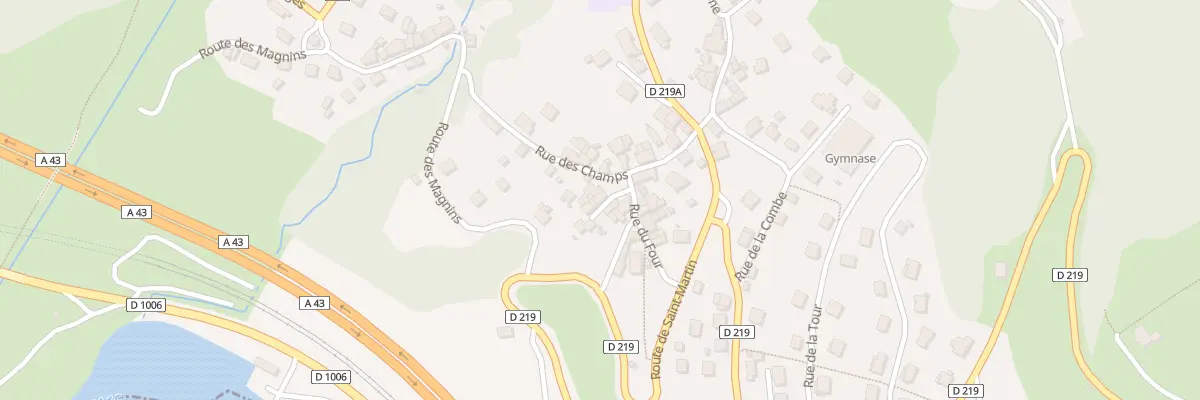 Plan du 5250 Les Champs à Saint-Martin-de-la-Porte