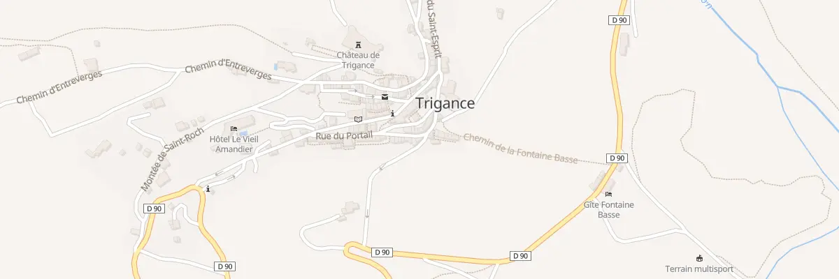 Plan du 5053 Rue de la Bote à Trigance
