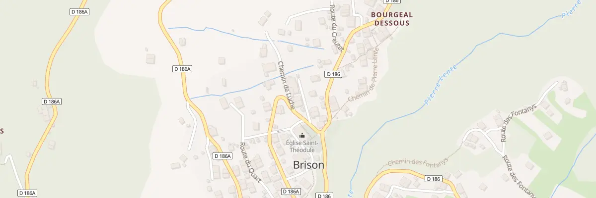 Plan du 51 All de la Mairie à Brizon