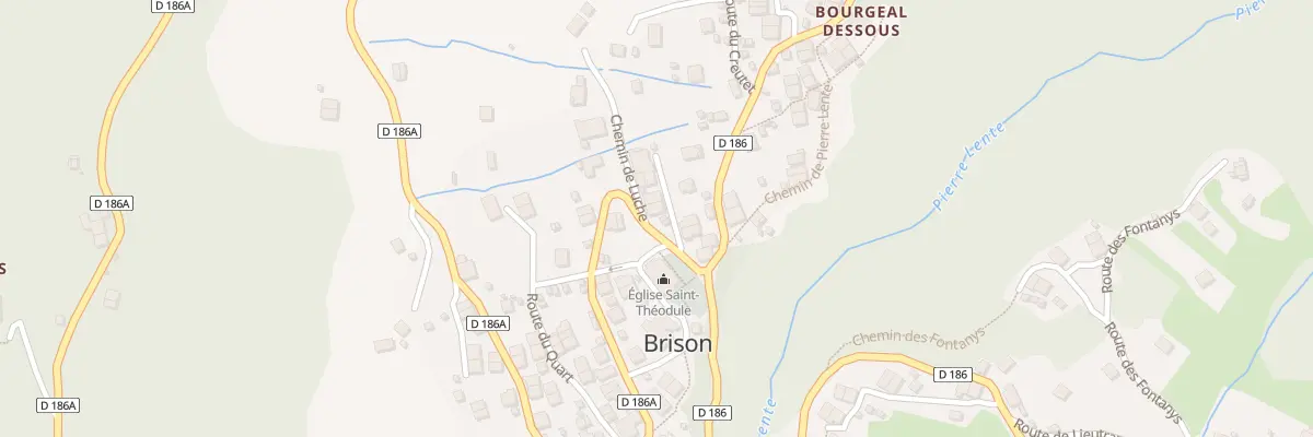 Plan du 35 All de la Mairie à Brizon