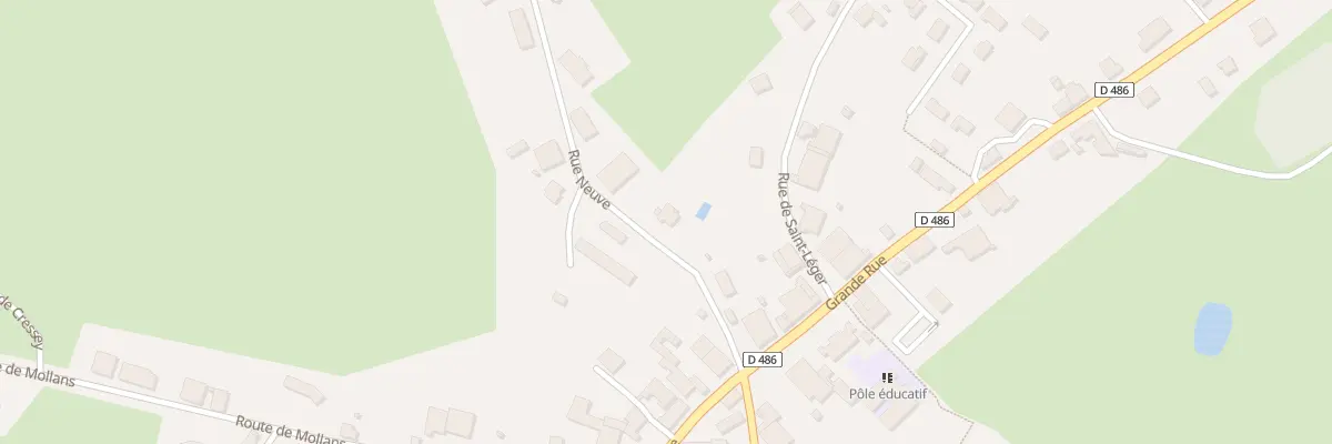 Plan du 2 Rue Neuve à Vy-lès-Lure