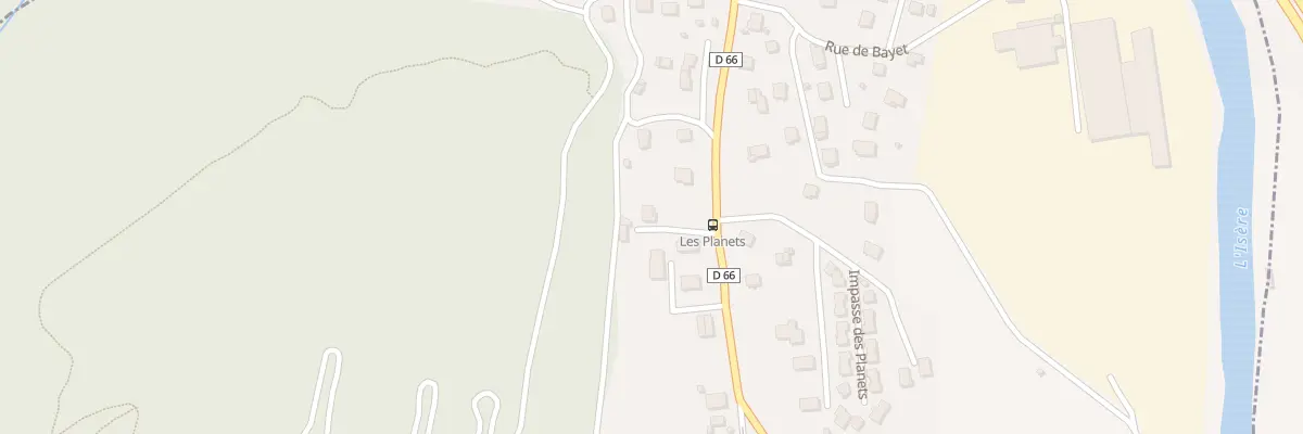 Plan du 304 Rte de la Basse Tarentaise à Rognaix