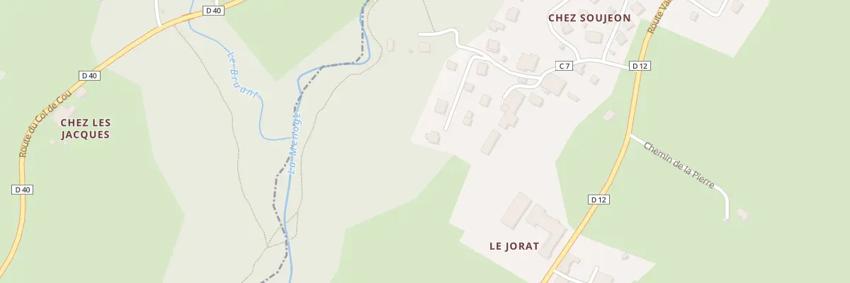 Plan du 119 Che de chez Paul À Lulu à Habère-Lullin