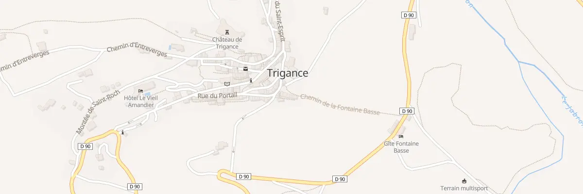 Plan du 5226 Chem de la Fontaine à Trigance