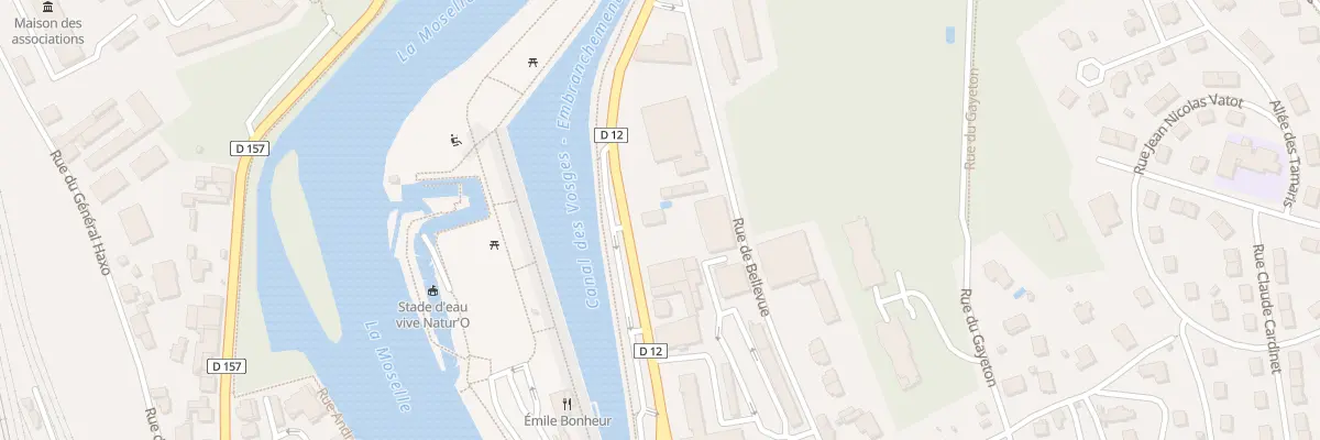 Plan du 48B Quai de Dogneville à Épinal