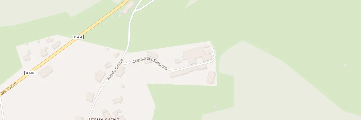 Plan du 5 Rue du Centre à Épinal