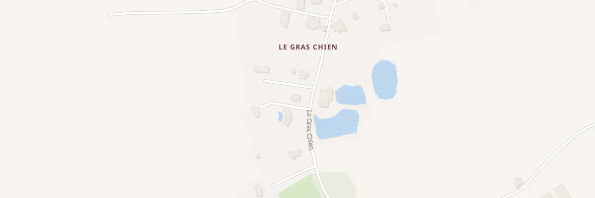 Plan du 3 Gras Chien à Bellefontaine