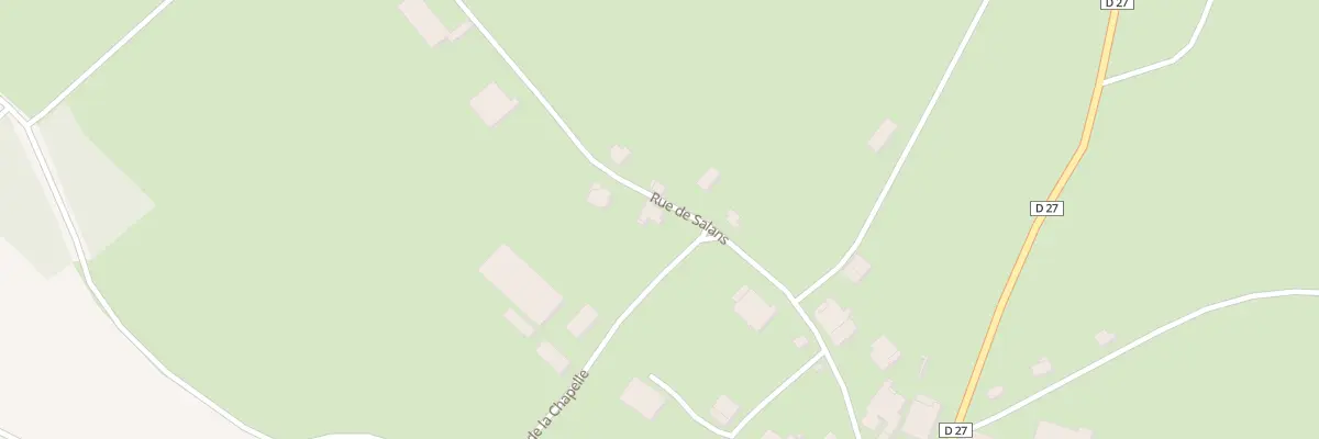 Plan du 9 Rue de Salans à Vellerot-lès-Vercel