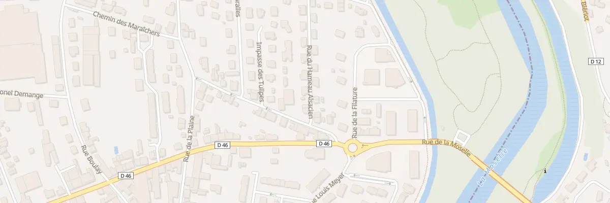 Plan du 3 Rue du Hameau Alsacien à Golbey