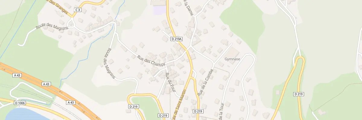 Plan du 5275 Les Champs à Saint-Martin-de-la-Porte