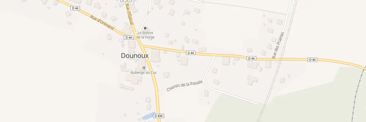 Plan du 108 Rte de Hadol à Dounoux