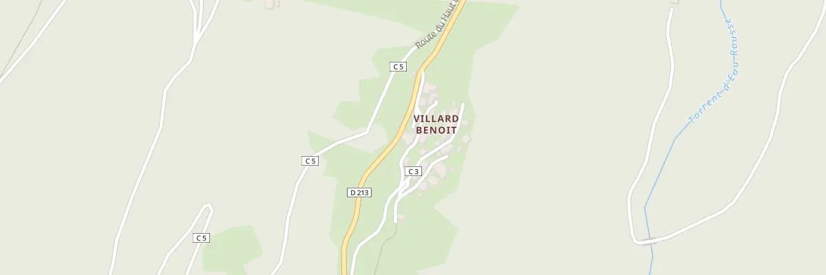 Plan du 61 Che de l’Ordon à La Léchère