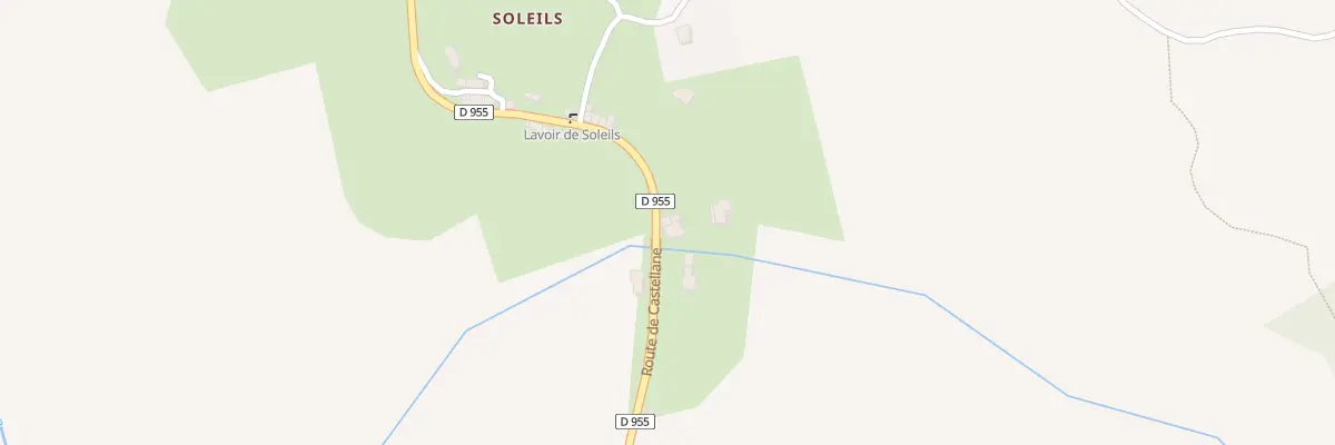 Plan du 9000 Les Vallons de Soleils à Trigance