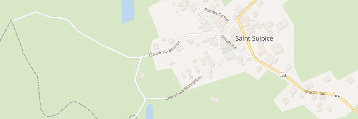 Plan du 15 Che du Bauchet à Saint-Sulpice