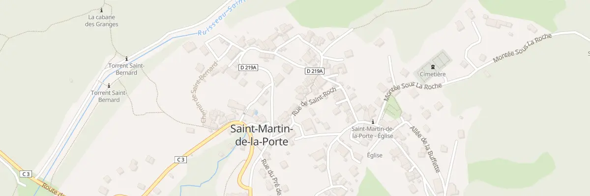 Plan du 5294 Chef Lieu à Saint-Martin-de-la-Porte