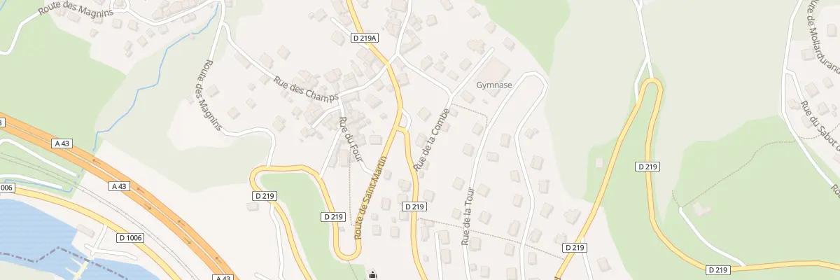 Plan du 23 Rte du Grand Perron à Saint-Martin-de-la-Porte