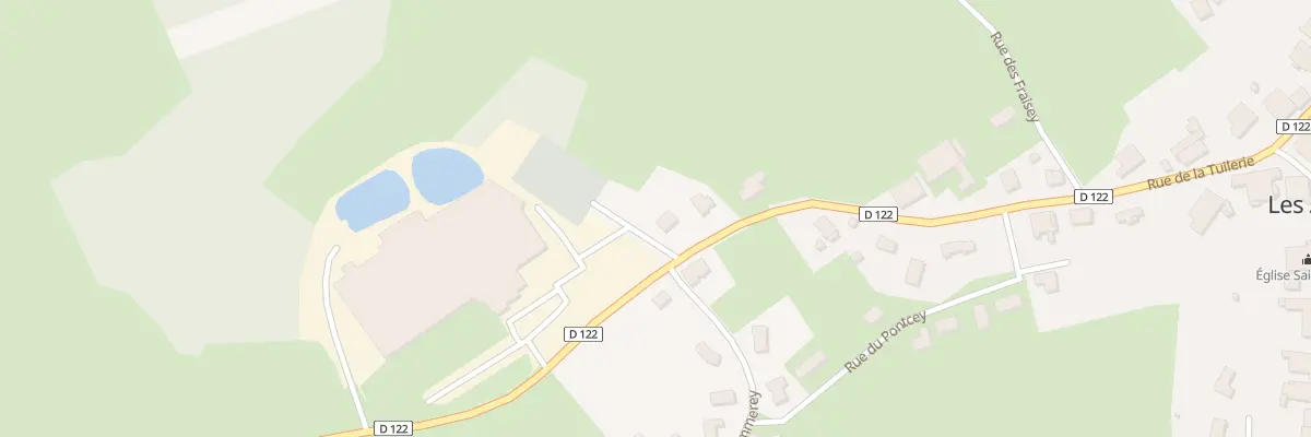 Plan du 16 Rue de la Tuilerie aux Aynans