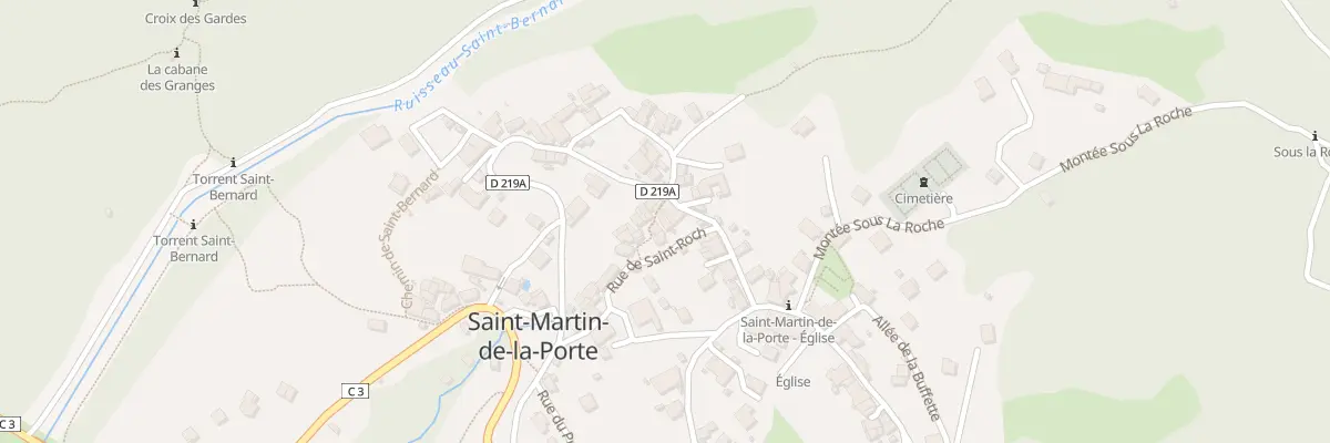 Plan du 42 Pas du Château à Saint-Martin-de-la-Porte
