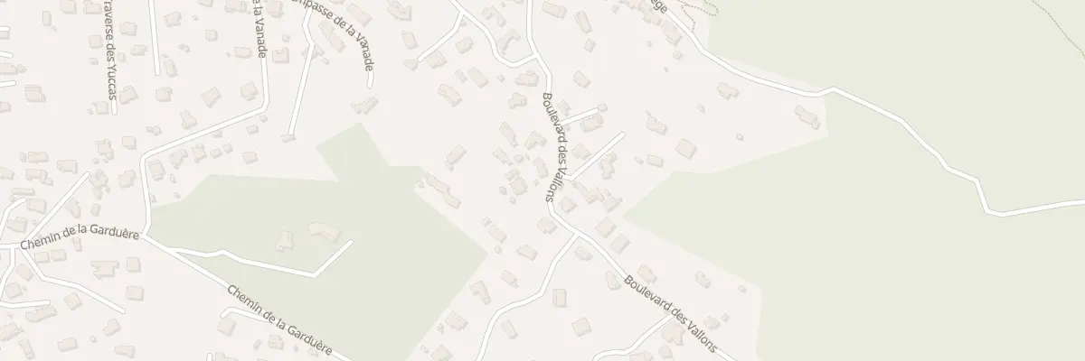 Plan du 1328 Bd des Vallons à Vidauban