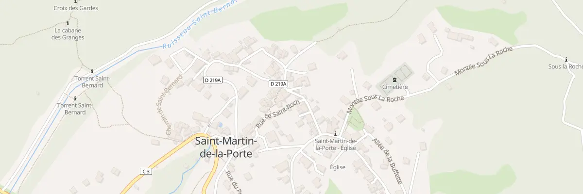 Plan du 660 Rue de la Maison Blanche à Saint-Martin-de-la-Porte