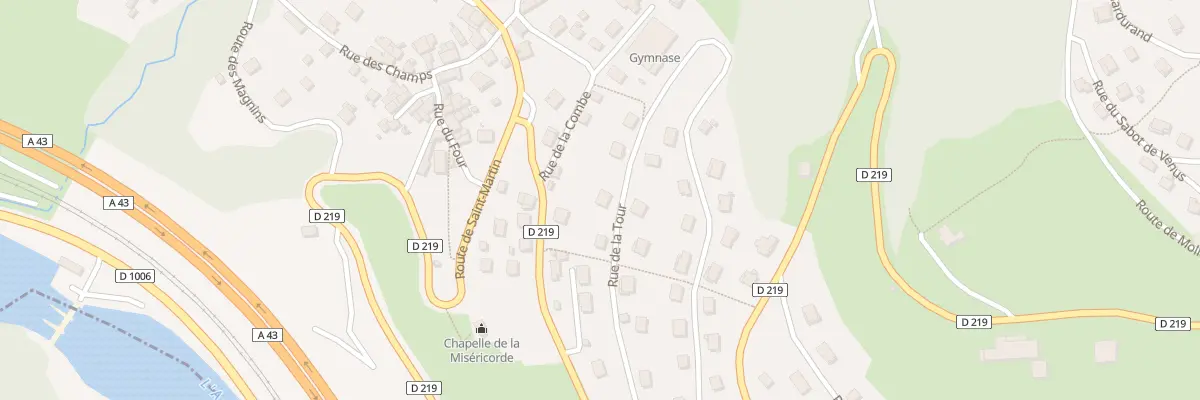 Plan du 269 Rue de la Tour à Saint-Martin-de-la-Porte